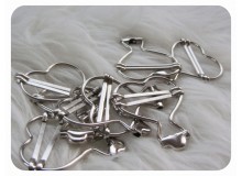 Hosenträger Schnallen Herz 25mm